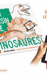 Cahier de Dessin Animé - les Dinosaures